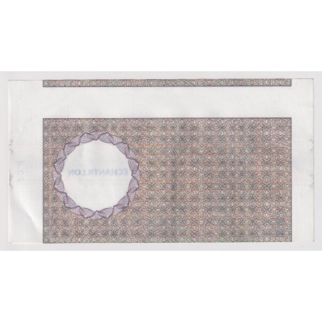 Billet - 200 Francs Montesquieu - Type Athéna échantillon BDF - Fauté coupe décalée