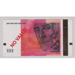 Billet - 10 Euro Ravel - échantillon no value - Neuf