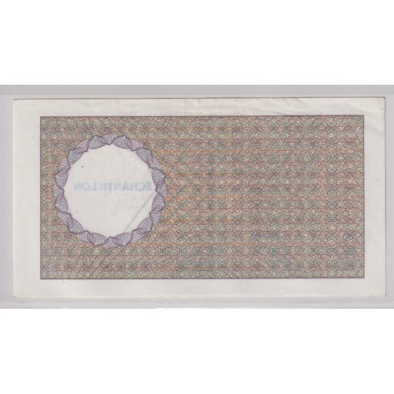 Billet - 200 Francs Montesquieu - Type Athéna échantillon BDF - barré