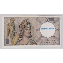 Billet - 50 Francs Quentin - Type Athéna échantillon BDF 