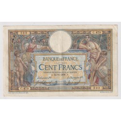 100 Francs L.O.M - 14.10.1908 - TTB