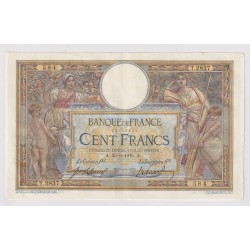 100 Francs Luc Olivier Merson - 25.05.1915 - TTB