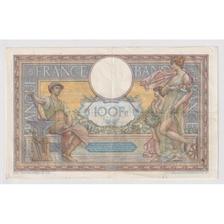 100 Francs Luc Olivier Merson - 2.12.1909 - TTB