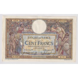100 Francs Luc Olivier Merson - 28.04.1914 - TTB