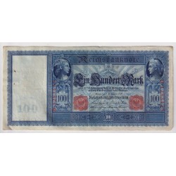 Allemagne - 100 Mark 1909 - TTB