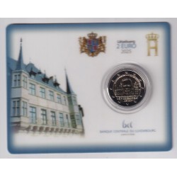 2€ Luxembourg 2025 - 25e anniversaire de l'Ascension au trône du Grand-Duc Henri 