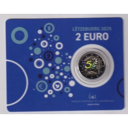 2€ Luxembourg 2025 - 75e anniversaire de la Déclaration Schuman - en couleur