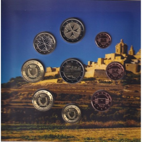 Malte - Coffret Brillant Universel 2025 - Mdina