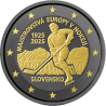 2€ Slovaquie 2025 - Championnats d'Europe de hockey sur glace - Finition Ruthénium