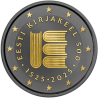2€ Estonie 2025 - 500 ans littérature estonienne - Finition Ruthénium