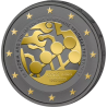 2€ Chypre 2023 - 60e anniversaire de la création de la Banque centrale de Chypre - Finition Ruthénium