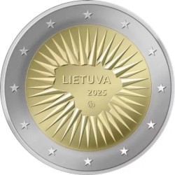 2€ Lituanie 2025 - défense de la Lituanie