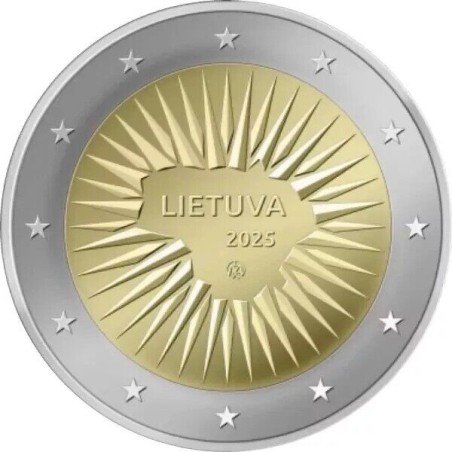 2€ Lituanie 2025 - défense de la Lituanie