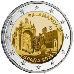 2€ Espagne 2025 - Vieille ville de Salamanque 