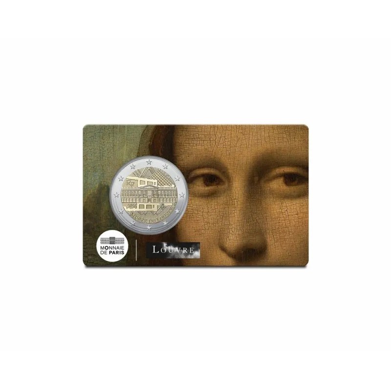 2 Euro 2025 - Musée du Louvre - La Joconde