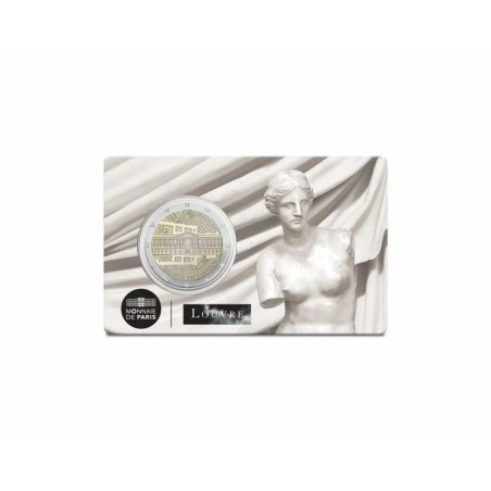 2 Euro 2025 - Musée du Louvre - Coincard La Vénus de Milo