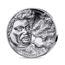 20 Euro 2024 - Alexandre dumas - L'art de la plume - argent BE