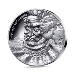 20 Euro 2024 - Luis vaï de camoes - L'art de la plume - argent BE