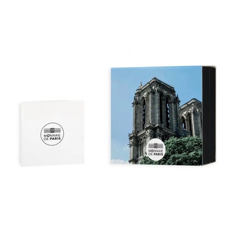 10 Euro 2025 - Notre-dame de Paris - Rives de seine - Unesco - argent BE