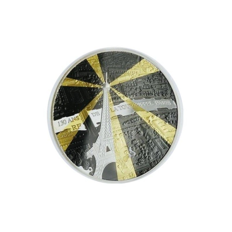 10 Euro 2019 - Tour Eiffel - Trésors de Paris - argent BE