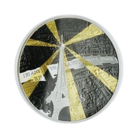 10 Euro 2019 - Tour Eiffel - Trésors de Paris - argent BE