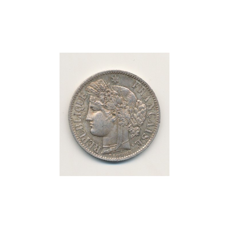 Cérès - 2 Francs - 1873 A Paris - avec légende
