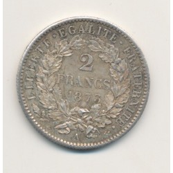 Cérès - 2 Francs - 1873 A Paris - avec légende 2
