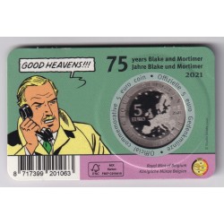 5 Euro 2021 - Blake et Mortimer - 75 ans Blake et mortimer 2