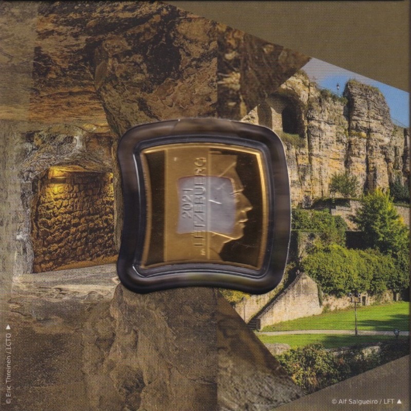 Luxembourg - 2,5 Euro 2021 - Casemates du bock 