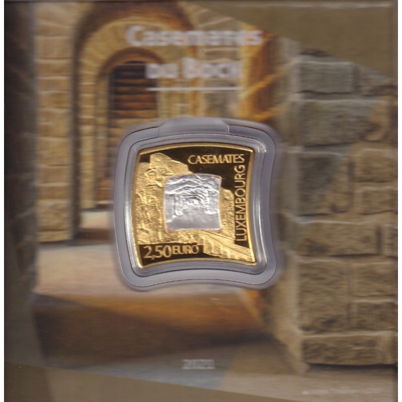 Luxembourg - 2,5 Euro 2021 - Casemates du bock 