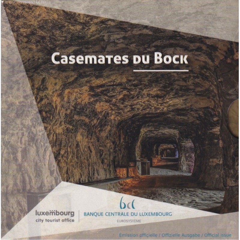 Luxembourg - 2,5 Euro 2021 - Casemates du bock 
