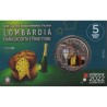 Italie - 5 Euro 2022 - Franciacorta et Panettone - Série culture gastronomique Italienne