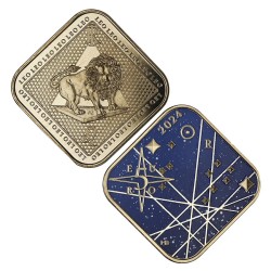 Italie - 5 Euro 2024 - Lion - Série zodiaque