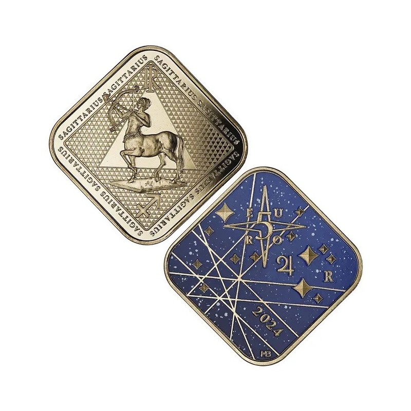 Italie - 5 Euro 2024 - Sagittaire - Série zodiaque