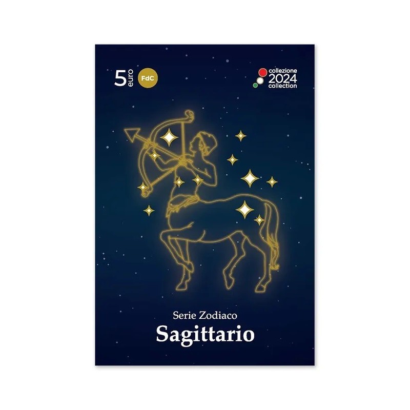 Italie - 5 Euro 2024 - Sagittaire - Série zodiaque