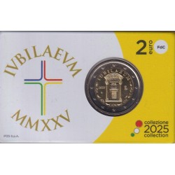 2€ Italie 2025 - Jubilé 2025 - Brillant universel