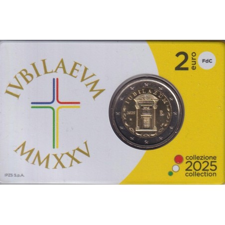 2€ Italie 2025 - Jubilé 2025 - Brillant universel