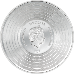 Cook Islands - 10 Dollars 2023 - Iron Maiden - Piece of mind - argent 2 once 2