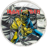 Cook Islands - 10 Dollars 2023 - Iron Maiden - Piece of mind - argent 2 once