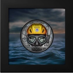 Cook Islands - 20 Dollars 2023 - Coast guard - argent 3 once
