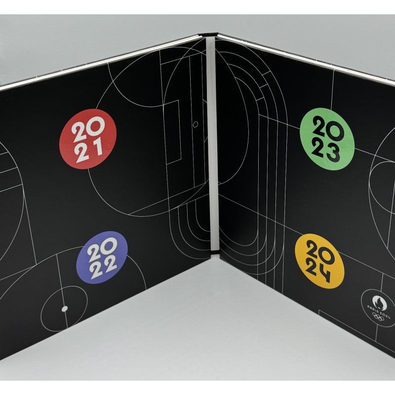 Album 20 x 2 euros France Jeux Olympiques Coincard : 2021 - 2024