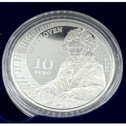 St Marin - 10 Euro 2020 - Beethoven - argent