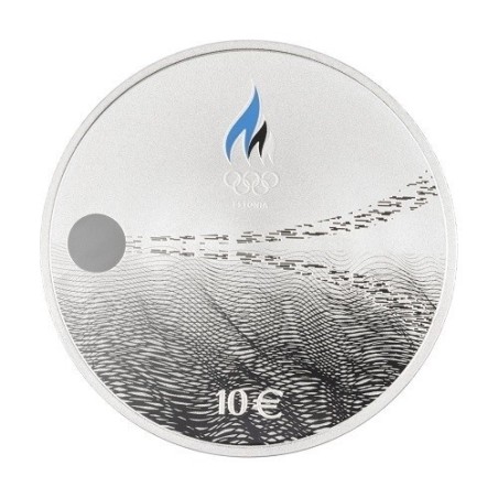 Estonie - 10 euro 2024 - Jeux olympiques d'été de Paris - argent