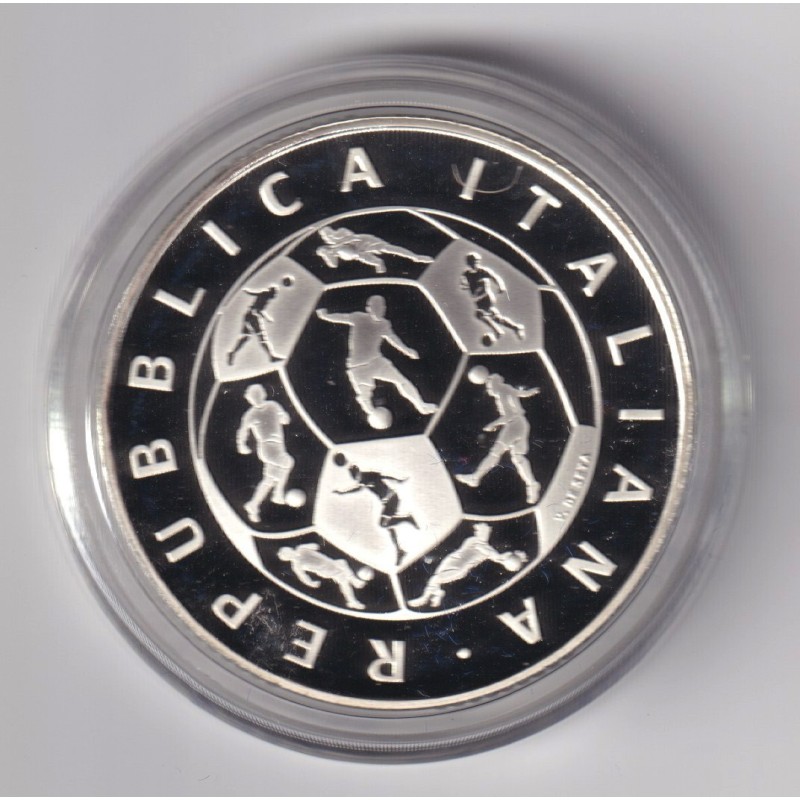 Italie - 10 Euro 2018 - Coupe du monde Football Russie 2018 - argent