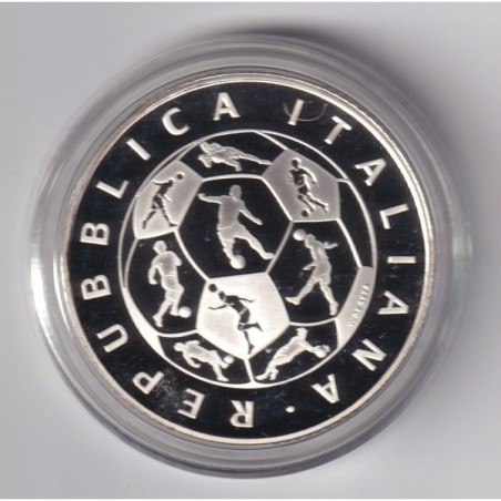 Italie - 10 Euro 2018 - Coupe du monde Football Russie 2018 - argent