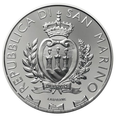St Marin - 5 Euro 2023 - Tennis - argent