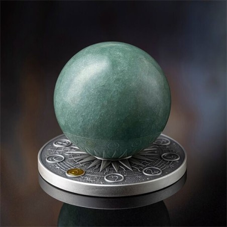Ghana - 10 Cedis 2025 - Solar system Uranus - Charles III - 2 once argent