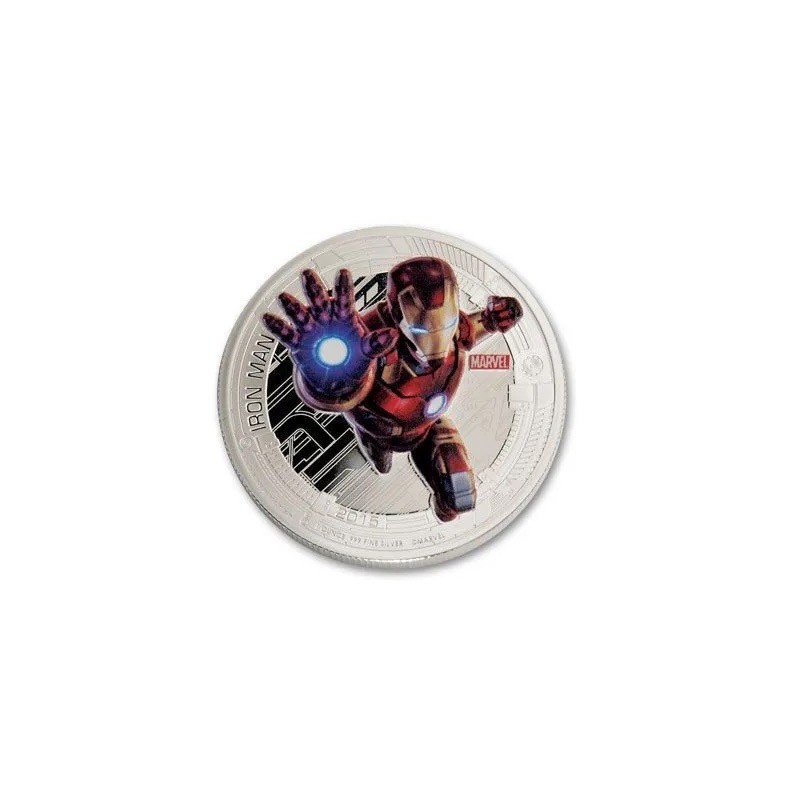 Niue Island - Coffret 5 x 2 Dollars 2015 - Marvel Avengers age of ultra - argent BE
