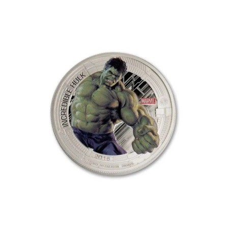 Niue Island - Coffret 5 x 2 Dollars 2015 - Marvel Avengers age of ultra - argent BE