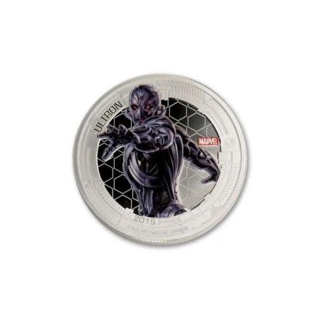 Niue Island - Coffret 5 x 2 Dollars 2015 - Marvel Avengers age of ultra - argent BE